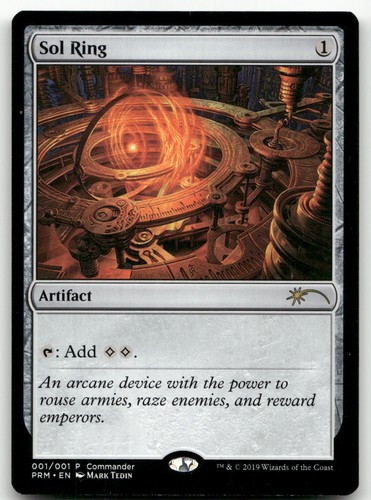 Sol ring promo - ring, magicfest
