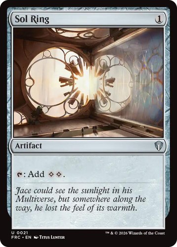 Sol ring mtg - sol, mtg,