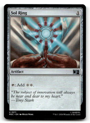 Sol ring commander marvel - commander:,