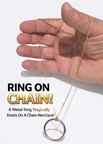 Ring chain magic trick - chain,