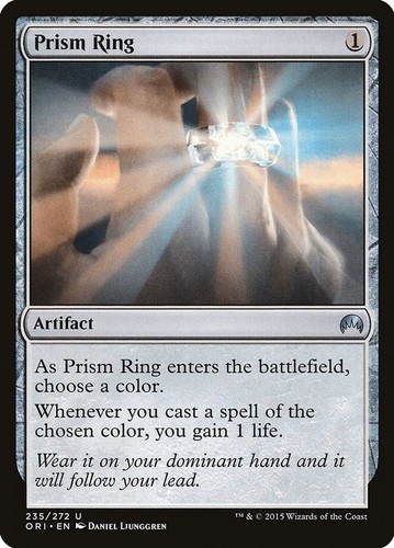 Prism ring magic - magic, origins
