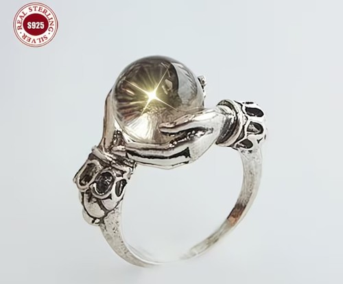 925 silver crystal bowl - silver,