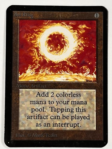 Sol ring alpha - sol, magic