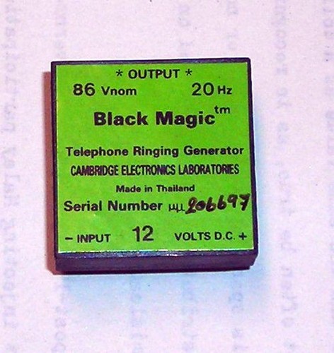 Black magic telephone ringing - magic,