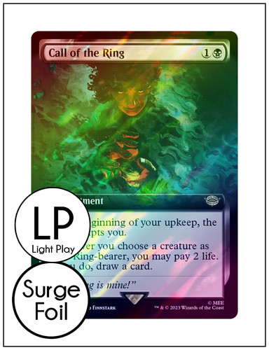 Call the ring surge foil - surge,