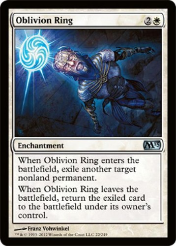Oblivion ring foil light play - -foil,