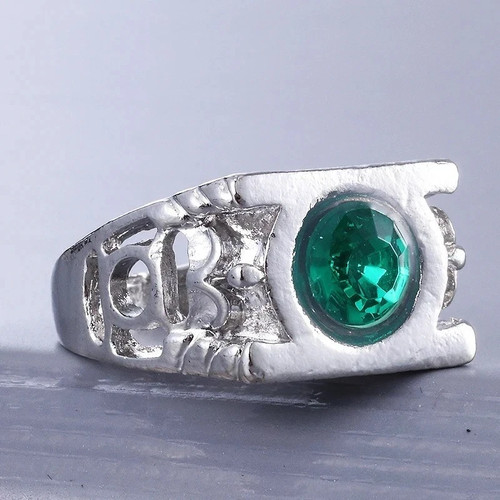 Green lantern comics ring - green,