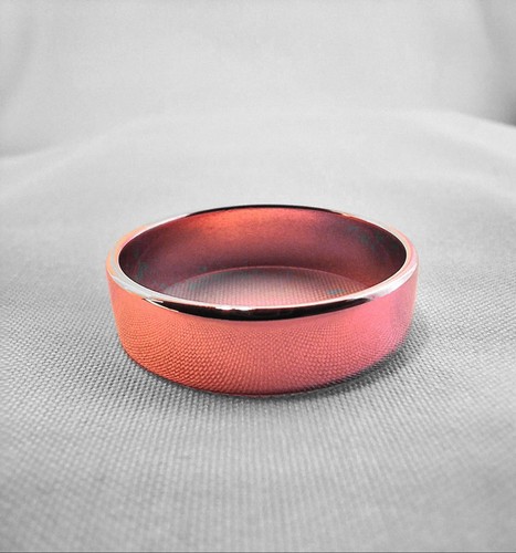 Solid copper ring - ring, polished